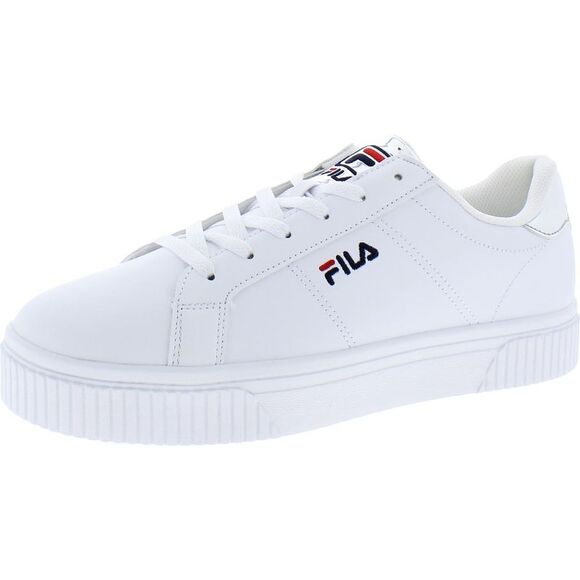 Fila Shoes - Fila Women's Panache 19 Faux Leather Metallic Low Top Court Platform Sneakers